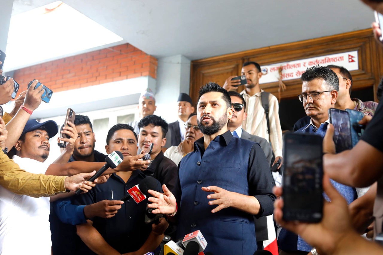 शान्ति, सुव्यवस्था र सद्भाव कायम गर्न राष्ट्रिय एकता अपरिहार्य छः सभापति लामिछाने