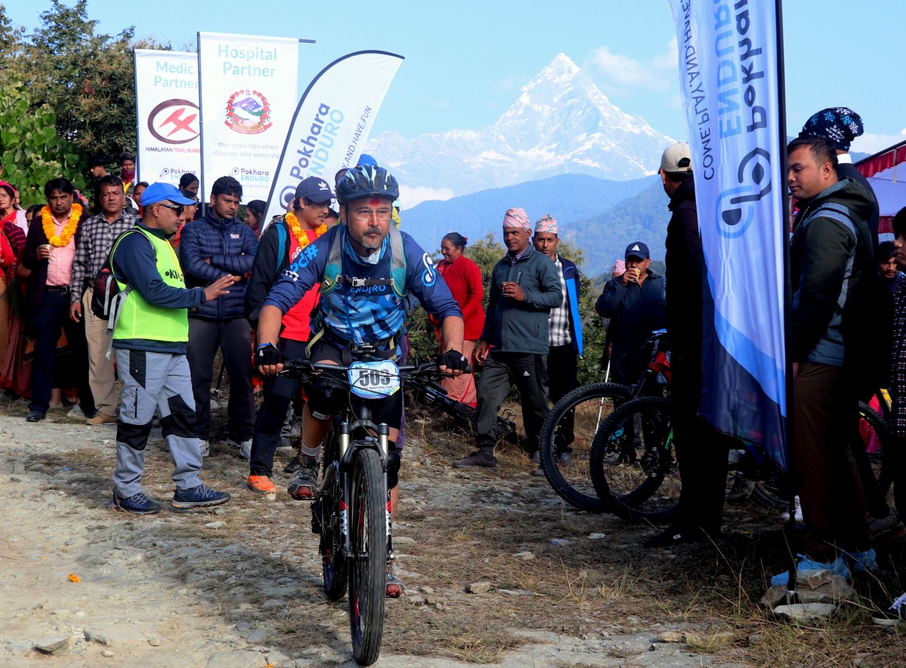 अन्तर्राष्ट्रिय माउन्टेन बाइक रेस सुरु