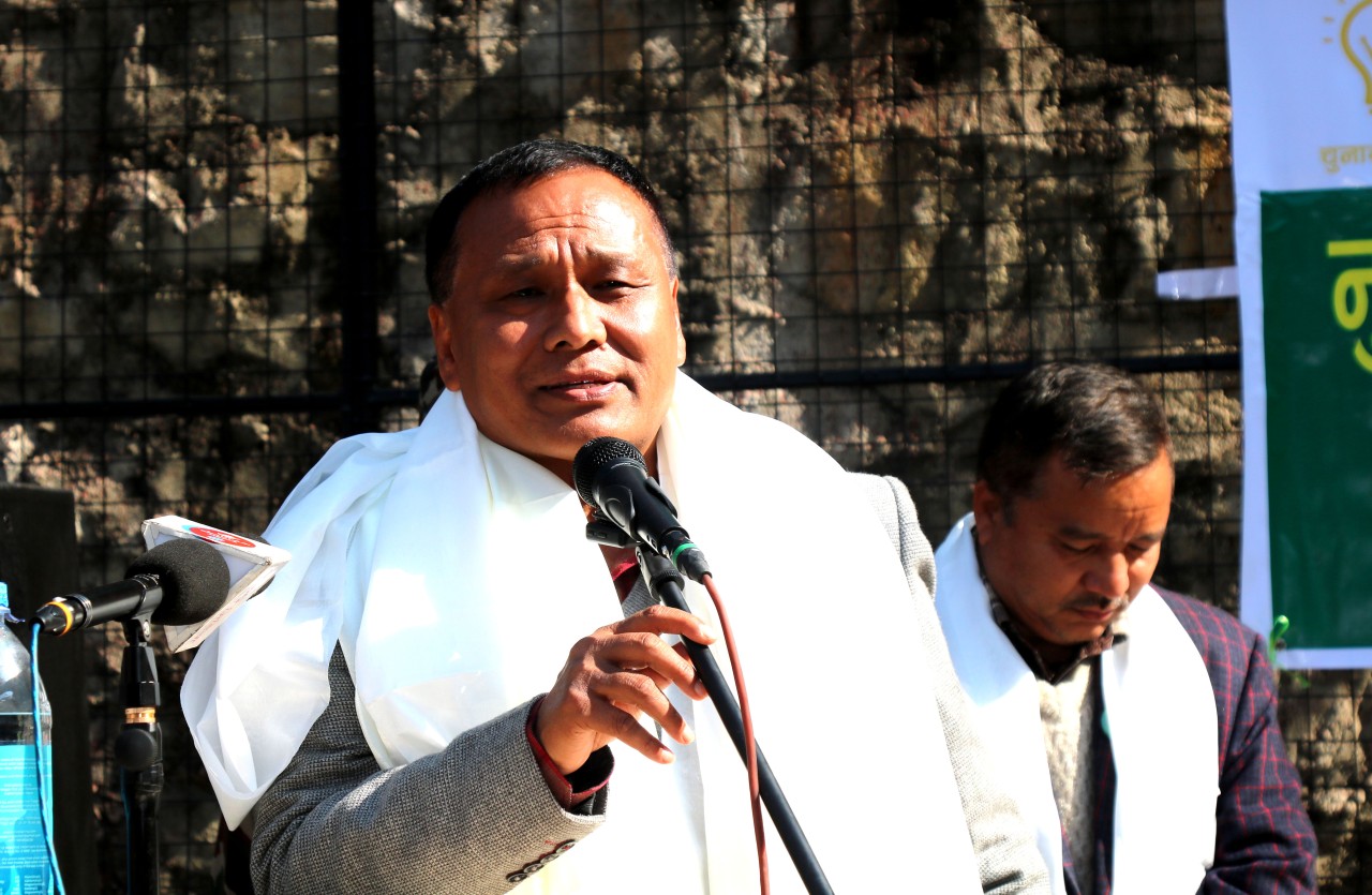 समृद्ध नेपालका लागि ऊर्जा क्षेत्रको उत्पादन बढाउनुपर्छ: अध्यक्ष घिसिङ