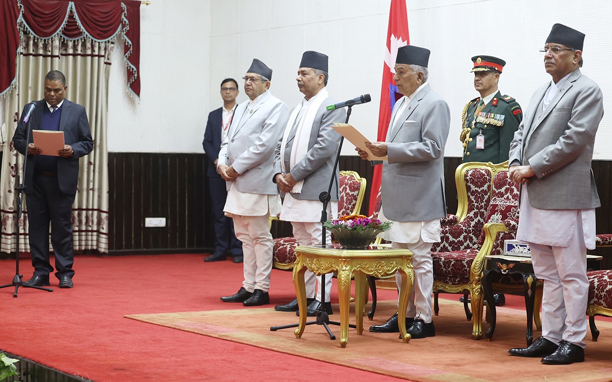 जसपाबाट यादव उपप्रधानसहित स्वास्थ्यमन्त्री र साहलाई वन मन्त्रालयको जिम्मा 