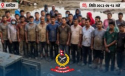 बाढीले बगाएर ल्याएको सेफ फोड्ने २९ जना नियन्त्रणमा