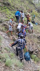 कर्णाली दुर्घटना अपडेटः गाडी अझै भेटिएन
