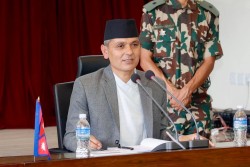 विपद् जोखिम न्यूनीकरणका लागि तयारी अवस्थामा रहन गृहमन्त्रीको निर्देशन