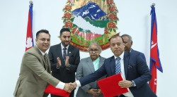 एनआरएनएबीचको ऐतिहासिक एकता दिगो कायम होस्: सञ्चारमन्त्री खरेल