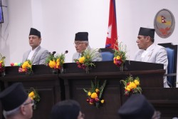 एक सय बुँदामा समेटिएको नीति तथा कार्यक्रममा यस्ता छन् सरकारका  प्राथमिकता