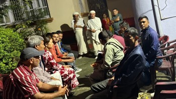 माओवादी नेताहरुद्वारा पितृशोकमा रहेका एमाले नेता पाण्डे परिवारमा समवेदना प्रकट