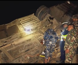 त्रिशूली बस दुर्घटना : दुई विदेशीसहित १७ जनाको मृत्यु, उद्धार सकियो