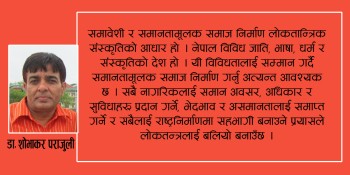 विचार : बलियो बनाऔँ–लोकतान्त्रिक संस्कृति