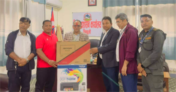  जिल्ला अदालत सिन्धुलीलाई मरिण गाउँपालिकाको सहयोग