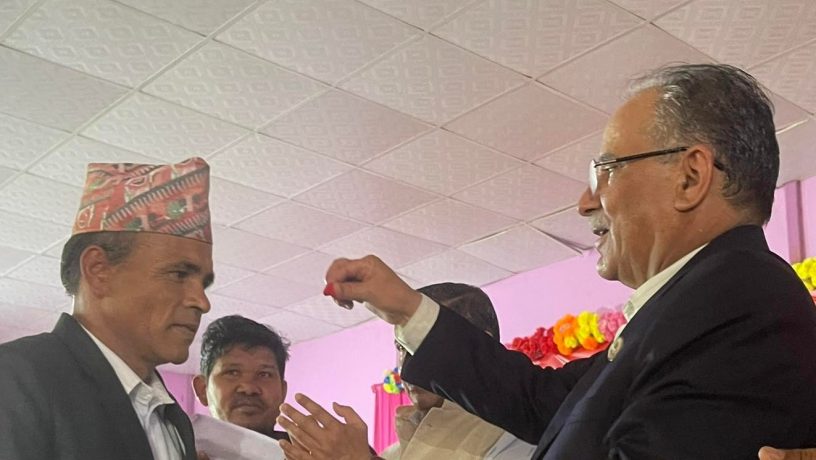 तीन दर्जनभन्दा बढी नेता तथा कार्यकर्ता माओवादी केन्द्रमा प्रवेश