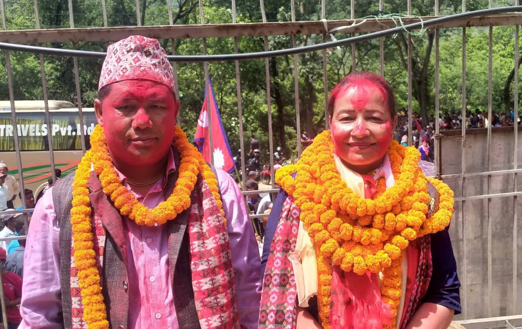 गजुरी गाउँपालिकाको अध्यक्षमा माओवादी केन्द्र र उपाध्यक्षमा कांग्रेस विजयी