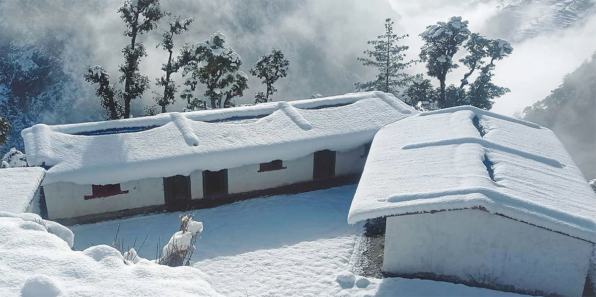 अधिकांश स्थान हल्का वर्षा र हिमपातको सम्भावना  