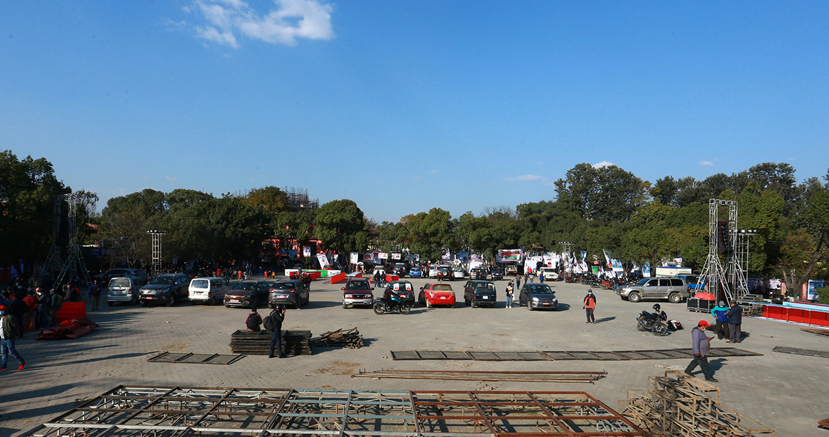 यस्तो छ कांग्रेस महाधिवेशनका लागि उपत्यकाको सुरक्षा व्यवस्था