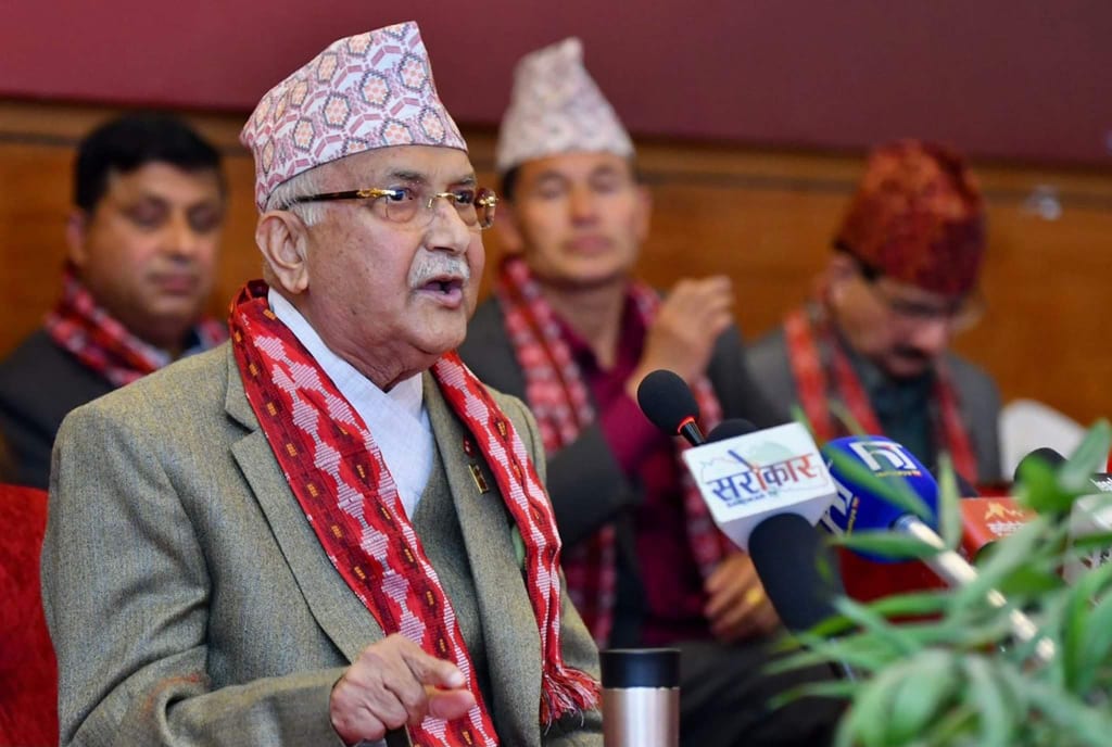 निर्वाचन आयोग निष्पक्ष भएन : अध्यक्ष ओली