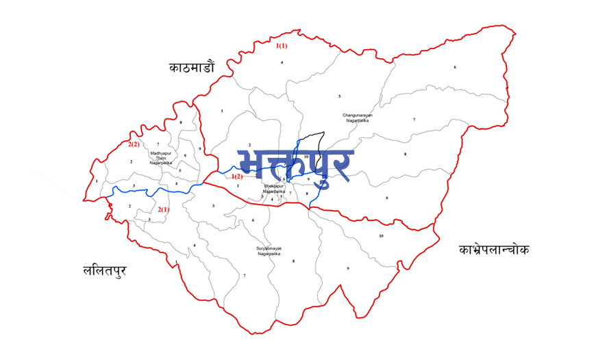 भक्तपुरमा दुई अर्ब ४३ करोड २९ लाख बजेट विनियोजन