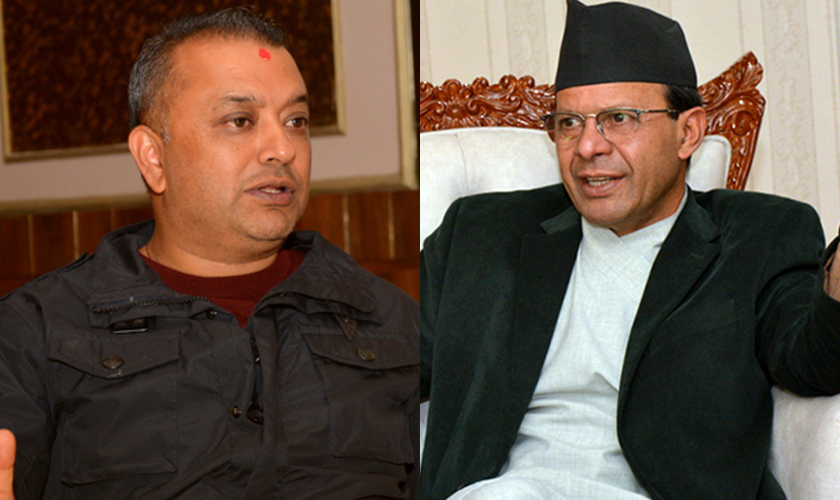 शेखरको टीमबाट गगन थापा र मिनेन्द्र रिजाल महामन्त्रीको उम्मेदवार