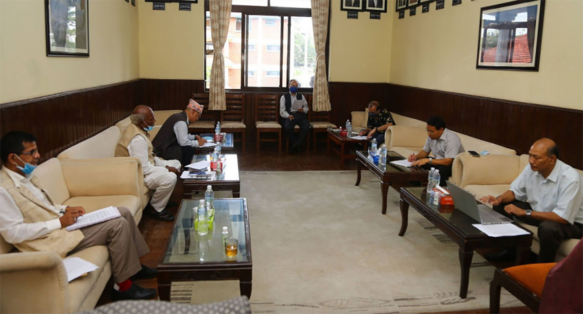 गठबन्धन कार्यदलद्वारा सरकार सञ्चालन कार्यविधि र साझा कार्यक्रम तयार