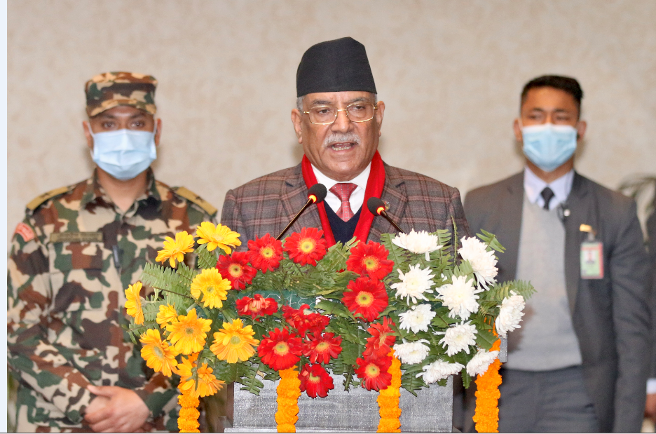 महिला सशक्तिकरण र क्षमता विकास गर्ने सरकारको नीति छः प्रधानमन्त्री प्रचण्ड